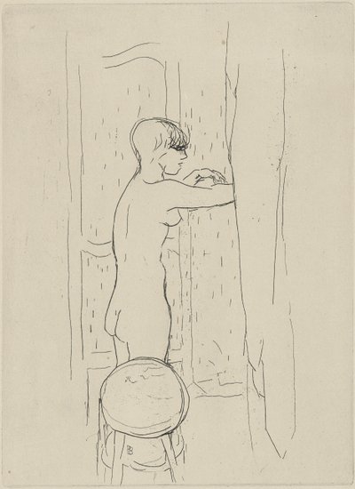 La Toilette (El Baño) de Pierre Bonnard