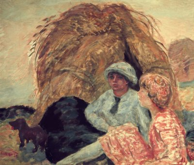 La meule (Madame Marthe Bonnard y su amiga) de Pierre Bonnard