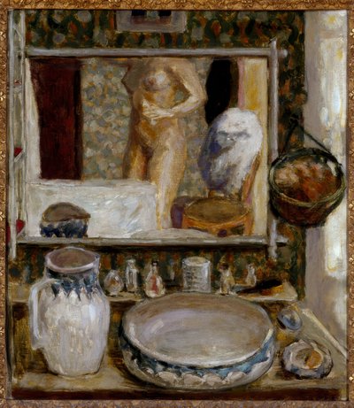 La mesa de tocador o el espejo de Pierre Bonnard