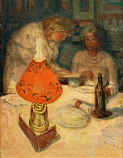 La pantalla naranja de Pierre Bonnard