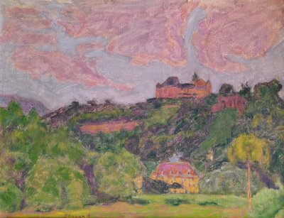 Paisaje en Uriage de Pierre Bonnard