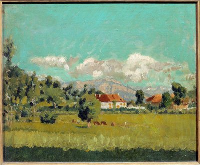 Paisaje del Dauphiné de Pierre Bonnard