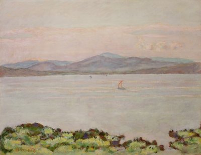 El Golfo entre La Napoule y St. Raphael de Pierre Bonnard