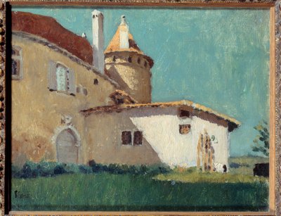El castillo de Virieu o casa con torreón de Pierre Bonnard