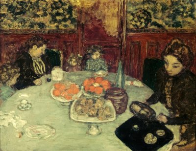 El almuerzo de Pierre Bonnard