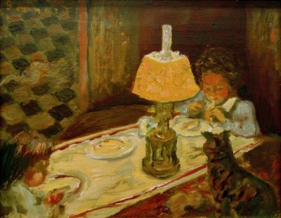 El almuerzo de los niños de Pierre Bonnard