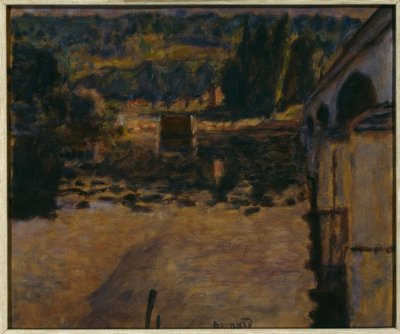 El puente en Vernon de Pierre Bonnard