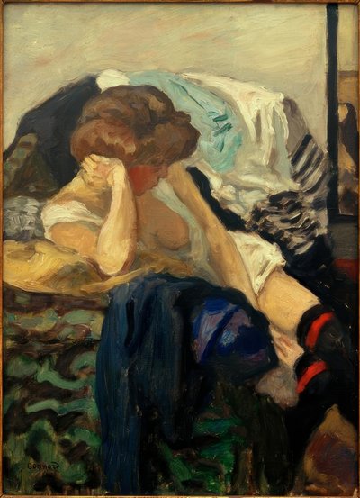 Las ligas rojas de Pierre Bonnard