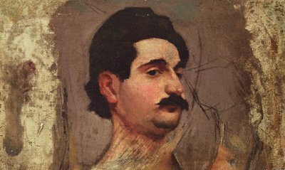 Hombre con bigote, c.1887-88 de Pierre Bonnard