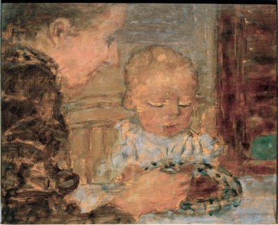 Madre e hijo de Pierre Bonnard