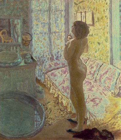 Desnudo a Contraluz, o El Agua de Colonia, 1908-09 de Pierre Bonnard