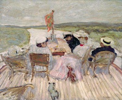 En el yate de Pierre Bonnard