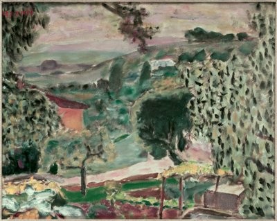 Paisaje de Le Cannet de Pierre Bonnard