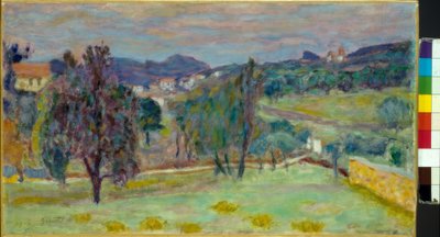 Paisaje violeta, la tarde de Pierre Bonnard