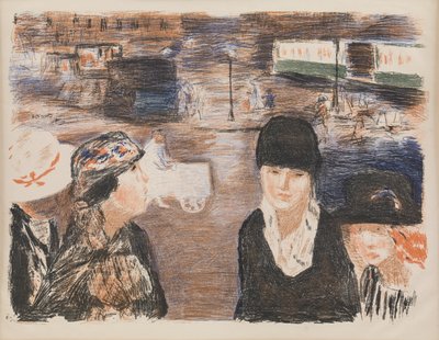 Place Clichy de Pierre Bonnard