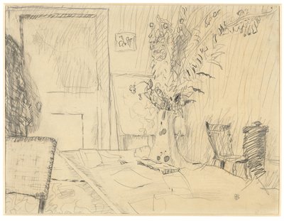 Maceta en el comedor de Le Cannet de Pierre Bonnard
