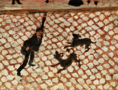 Escena de calle de Pierre Bonnard