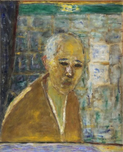 Autorretrato a la edad de 78 años, 1945 de Pierre Bonnard