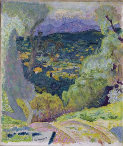 Escenario del sur, Le Cannet, c.1929 de Pierre Bonnard