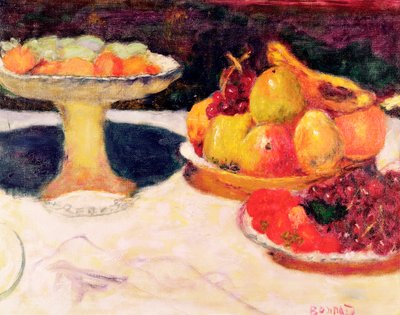 Naturaleza Muerta con Frutero, 1933 de Pierre Bonnard