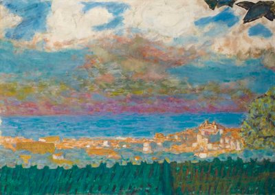 Cielo tormentoso sobre Cannes de Pierre Bonnard