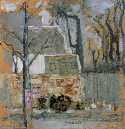 Esquina de calle en París, c. 1905 de Pierre Bonnard