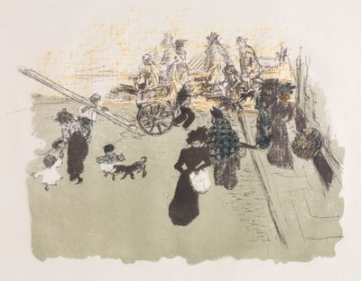 Esquina de la calle de Pierre Bonnard