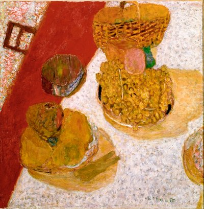 Rincón de mesa Naturaleza muerta de frutas de Pierre Bonnard