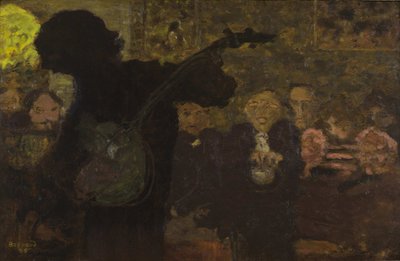 El jugador de banjo de Pierre Bonnard