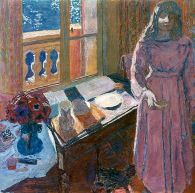 El cuenco de leche, c1919 de Pierre Bonnard