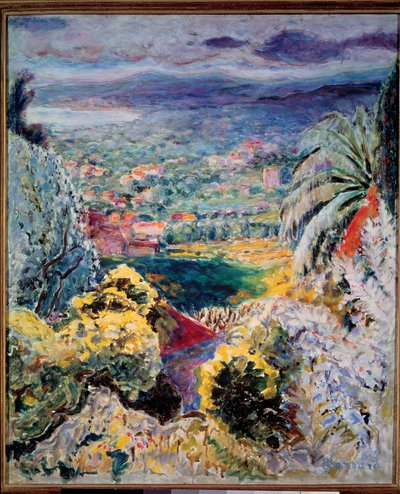 El Cannet o la Bahía de Cannes 1935 de Pierre Bonnard