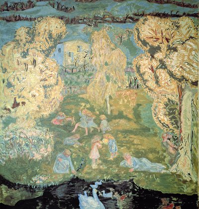 Los primeros días de primavera en el campo, 1912 de Pierre Bonnard