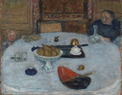 La comida, 1899 de Pierre Bonnard