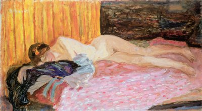 El sofá rosa de Pierre Bonnard