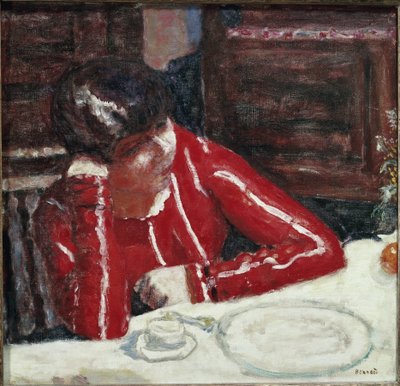 El corsé rojo de Pierre Bonnard