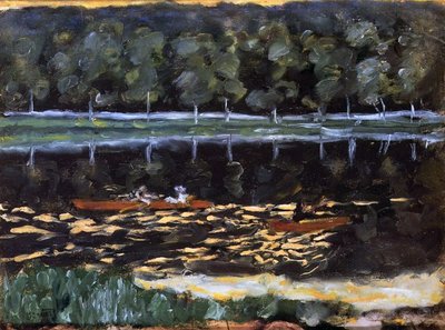 La fiesta de remo, c.1905 de Pierre Bonnard