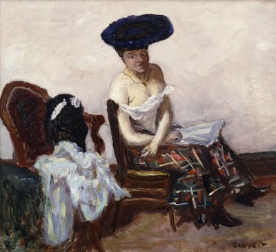 La enagua escocesa de Pierre Bonnard