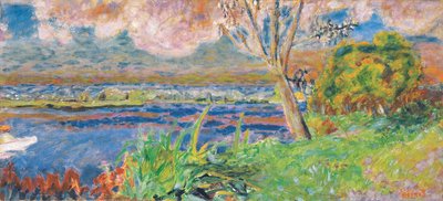 El Sena en Vernon, c.1923 de Pierre Bonnard