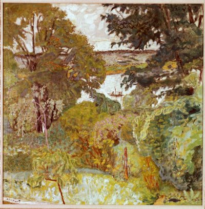 El Sena en Vernonnet, ca 1930 de Pierre Bonnard