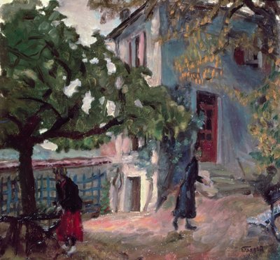 La terraza de Pierre Bonnard