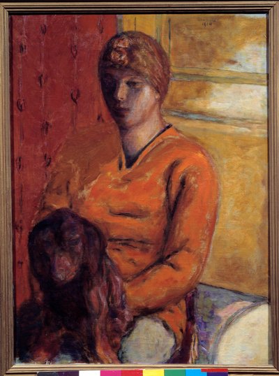 La mujer del perro de Pierre Bonnard