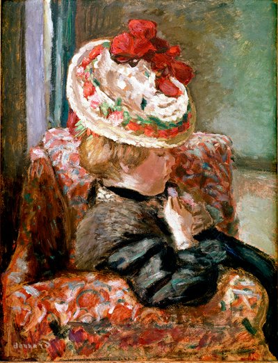 El sombrero de paja de Pierre Bonnard