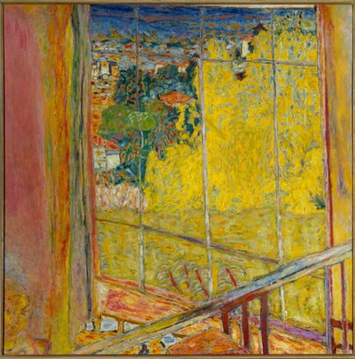 El taller en la mimosa de Pierre Bonnard