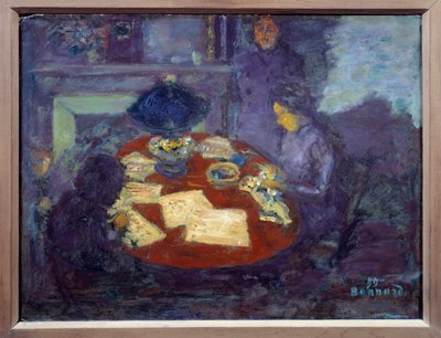 Bajo la lámpara de Pierre Bonnard