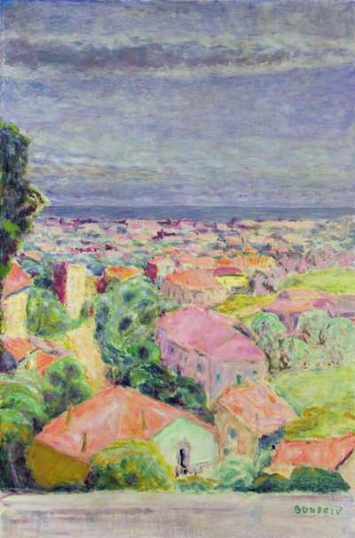 Vista de Cannet de Pierre Bonnard