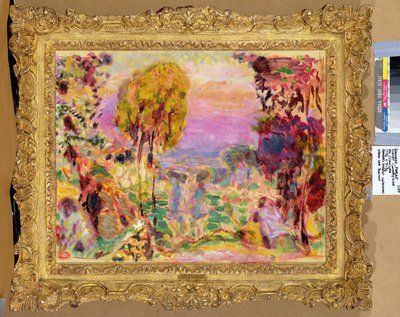 Campo violeta de Pierre Bonnard
