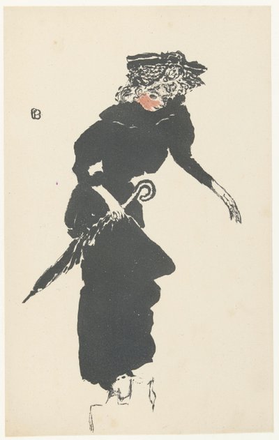Vrouw met umbrella
Mujer con paraguas de Pierre Bonnard