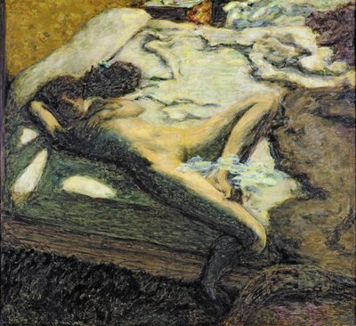 Mujer reclinada en una cama, o La mujer indolente de Pierre Bonnard