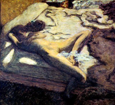 Mujer Reclining on a Bed, o La Mujer Indolente, 1899 de Pierre Bonnard