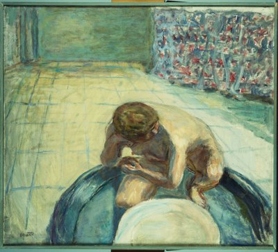 Mujer en un Baño, c.1917 de Pierre Bonnard